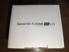 Speed Wi-Fi HOME 5G L13