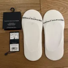 TOMMY HILFIGER/トミーヒルフィガー　ソックス2足 白
