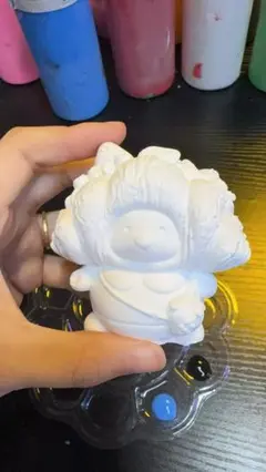 粘土用絵の具用フィギュア