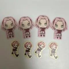 NARUTO ニジゲンノモリ シール サクラ②