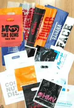 中古レコード/CD店 ショッパー袋 20枚セット