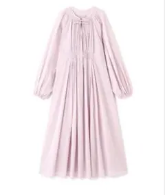 ETRE TOKYO ハンドタックシアーボリュームドレス