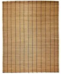 いぶしすだれ Reed Screen 茶系色 横幅88㎝×長さ180㎝ ②