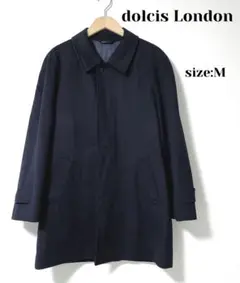dolcis Londonドルシス カシミヤ100% コート ネイビー