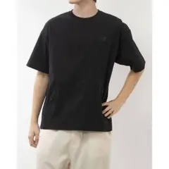 New Balance 吸湿速乾性ブラック Tシャツ Lサイズ