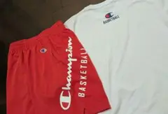 チャンピオン バスケットパンツ140＆Tシャツ150