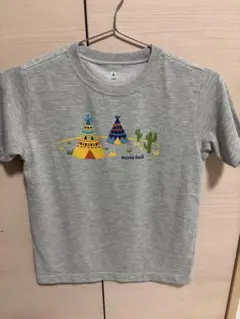 【140cm】mont-bell Tシャツ グレー
