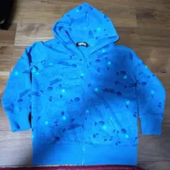 ポケモン パーカー 110サイズ 青