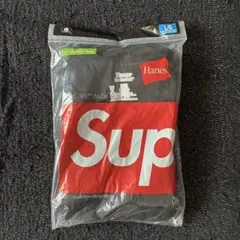Supreme Hanes Tank Tops 3P Black L