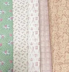 4Y 生地セット 5枚 コットン