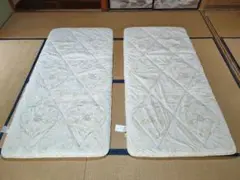 【日本製】西川 ウール混固わた敷布団 シングル 2枚セット