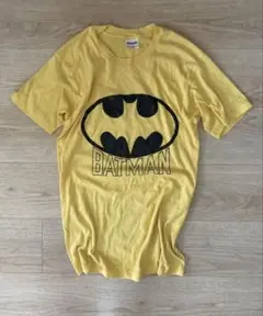 Vintage ヴィンテージ バットマン 半袖Tシャツ S〜M イエロー 希少
