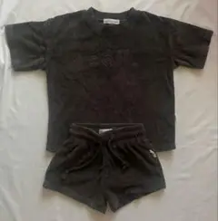 soll. the label terry set charcoal size2