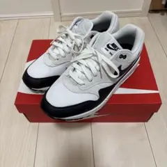 NIKE AIR MAX 1 Essential White Black27cm