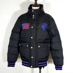 美品✨トミー TOMMY レディース ダウンジャケット 黒 ピンク フェザー