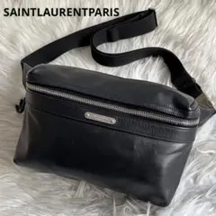 ✨美品✨ SAINTLAURENTPARIS ボディバッグ ウエストポーチ