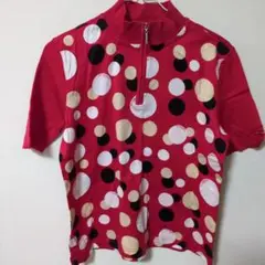 BURBERRY GOLF ドット柄ポロシャツ L