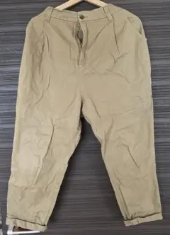 【美品】ベージュ　チノパン　山ガール