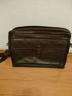 レザー バッグ　レトロ