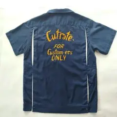 Cutrate カットレイト　刺繍 半袖シャツ MADE IN U.S.A