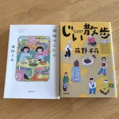 団地のふたり　じい散歩　藤野千夜　まとめ売り２冊セット
