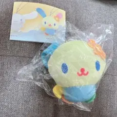 サンリオキャラクターズ　ウサハナ　ふわふわぬいぐるみボールチェーン