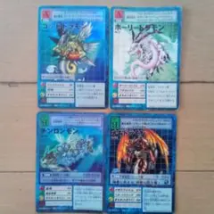 旧　デジモンカード　４枚セット