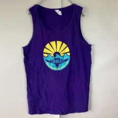 USA輸入　ギルダン　プリントデザイン　タンクトップ　ノースリーブTシャツ