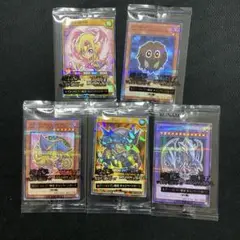 遊戯王　セブンイレブン限定　ハイチュウ　カード5枚セット