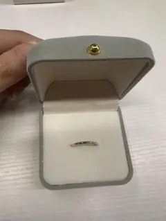 K18 18金 イエローゴールド製 シンプルリング (1.36g)