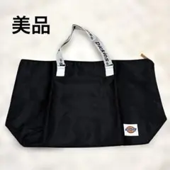 【美品】Dickies ディッキーズ　超特大　トートバッグ　ブラック　旅行