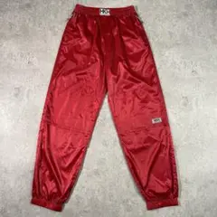 【美品】HIROKO KOSHINO HOMME ナイロンパンツ レッド L相当