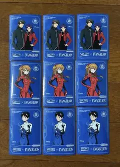 success サクセス　エヴァンゲリオン　ステッカー　9枚セット