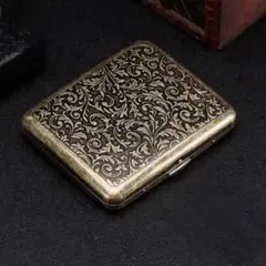 タバコケース シガレットケース ヴィンテージ アンティーク 唐草 タバコ　小物