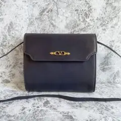 極美品 ヴァレンティノガラヴァーニ ショルダーバッグ ネイビー