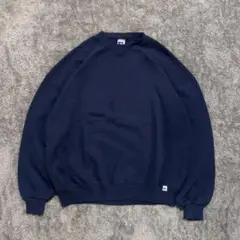 【90s】 USA製 "RUSSELL ATHLETIC" (XL)紺