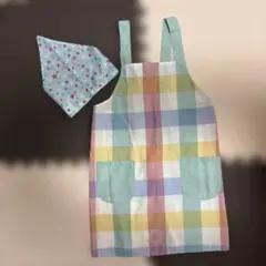 キッズエプロン 三角巾セット