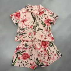next パジャマ　花柄　夏　部屋着　100