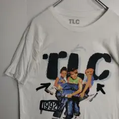 TLC 半袖シャツ Tシャツ ホワイト コットンシャツ メンズL