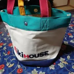 ♡mikiHOUSE カラフル手提げ袋新品