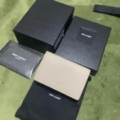 サンローラン パリ 折り財布 未使用品