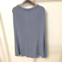 美品‼️ロペピクニック　水色　Aライン　涼感素材　ロングスカート　綺麗め