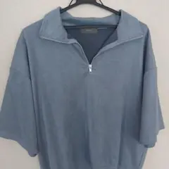 CLEL ハーフジップ トップス グレー