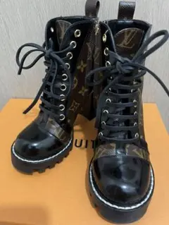 【美品】louis vitton スタートレイル・ライン アンクルブーツ
