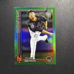 99枚限定 千賀滉大 2025 Topps GREEN パラレル MLBカード