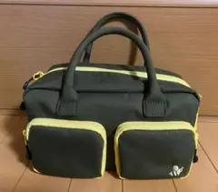 8yards ハチヤーズの完売カートバッグ カーキu0026イエロー ゴルフ
