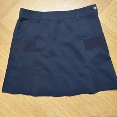 KoWin ブラックスカート バックプリーツ 2ポケット付き　サイズ9