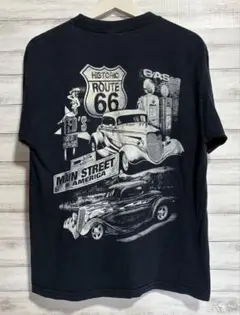 US古着Historic Route66 ホスティーUSA Tee激レア