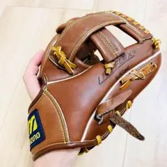 【匿名配送】★美品★ミズノ 軟式少年 グローブ 右投 オールラウンド 初代ロゴ
