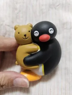 【美品】ピングー＆ロビ ソフビコレクション 抱きしめフィギュア カプセルトイ